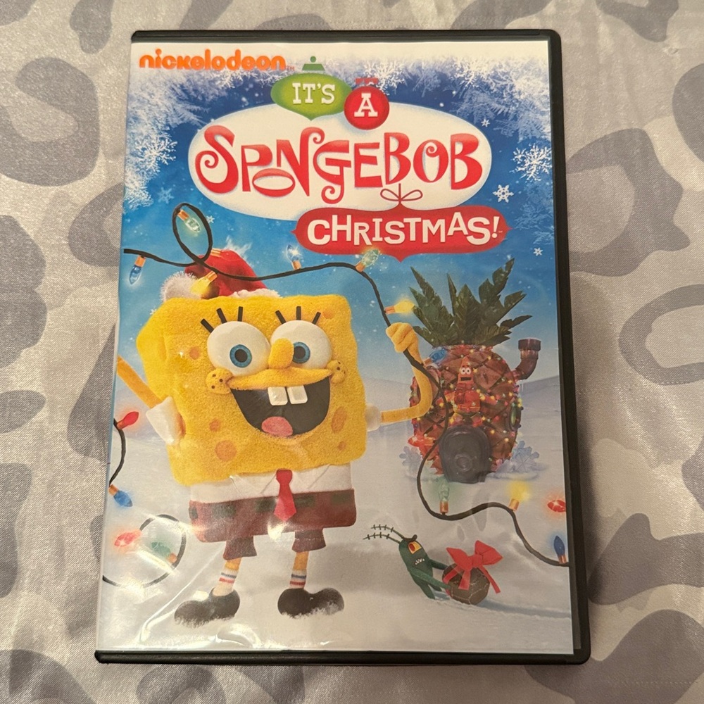 Nickelodeon SpongeBob Christmas DVD *CD’s NOT included*